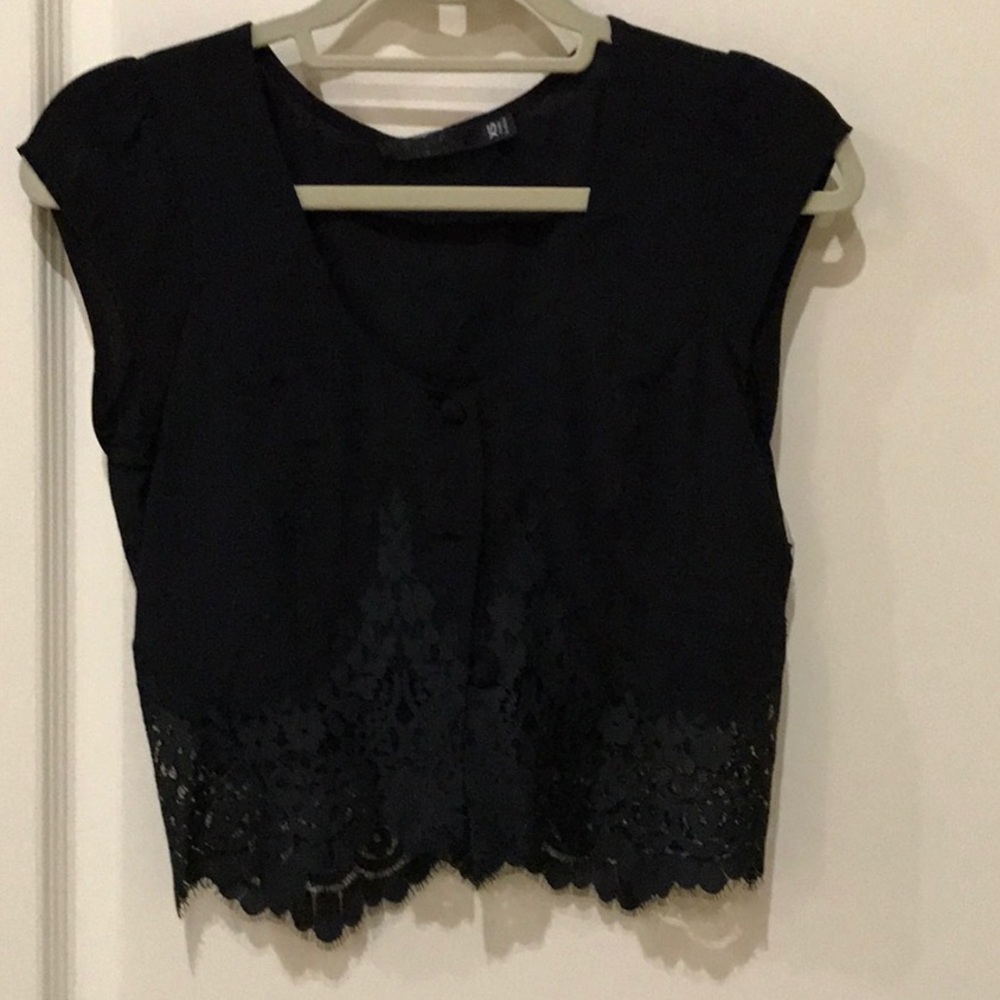 Top with Lace detail